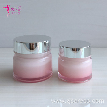 New Design Acrylic Cosmetic Packaging Plastic Cream Jar